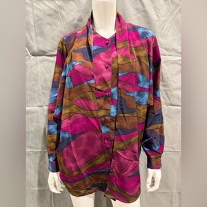Agora Fashion Multicolor Abstract Apparel